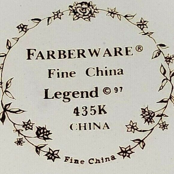 Legend 435K by Farberware Fine China Coffee Tea Cups Mugs 1997 Replacements - Picture 5 of 6